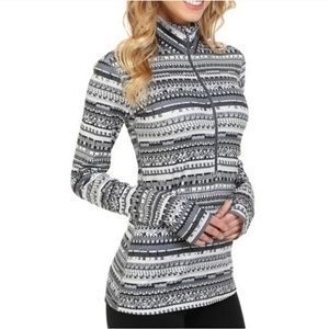 Nike Pro Hyperwarm Nordic Pattern Half Zip